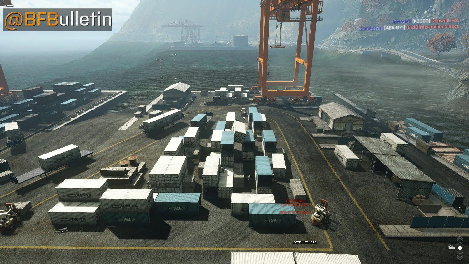 Map container