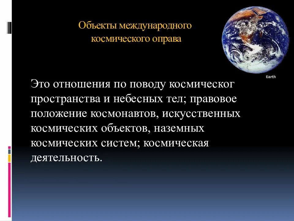 Право в космическом пространстве. Международное космическое право. Космическое право в международном праве.