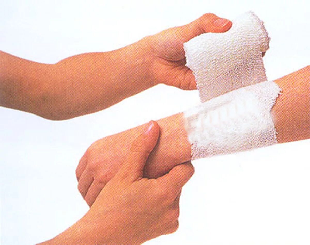 Как зафиксировать локоть эластичным бинтом. Перевязки по обж. Бинтовые повязки. Наложение эластичного бинта на ногу. Бинтовать колено эластичным бинтом.