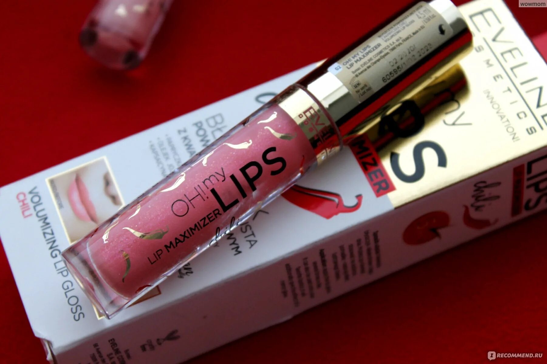 Eveline Lip Maximizer. Блеск с Чили Eveline. Eveline Cosmetics Lips Lip Maximizer Chili Oh. Блеск для губ с перцем Eveline.