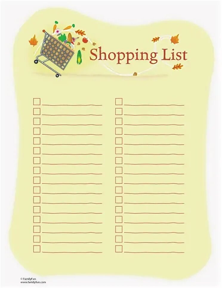 My list 1 2 3