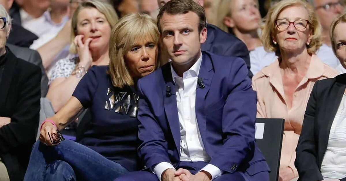 Жена президента франции мужчина. Макрон Эммануэль с женой. Жена призелинта Франции ма. Франции Брижит Макрон.