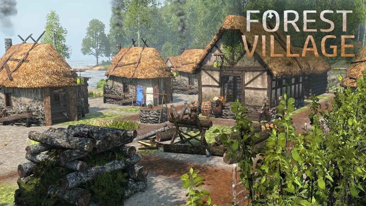 Feudal forest. Forest village игра. форест виладж. life is feudal forest village моды. игровая деревня.