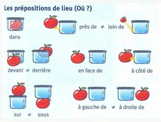 Предлоги места во французском языке. Предлоги места во французском языке упражнения. Предлоги на французском языке для детей. Предлоги места во французском языке таблица. Prepositions translate