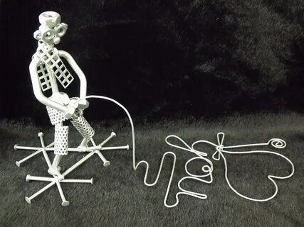 Карта из проволоки