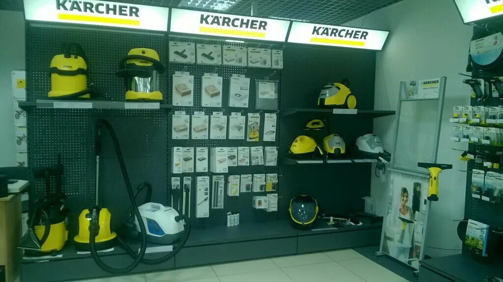 Сайт керхер челябинск. Витрина Karcher. Karcher Уфа. Магазин Karcher в Ульяновске.