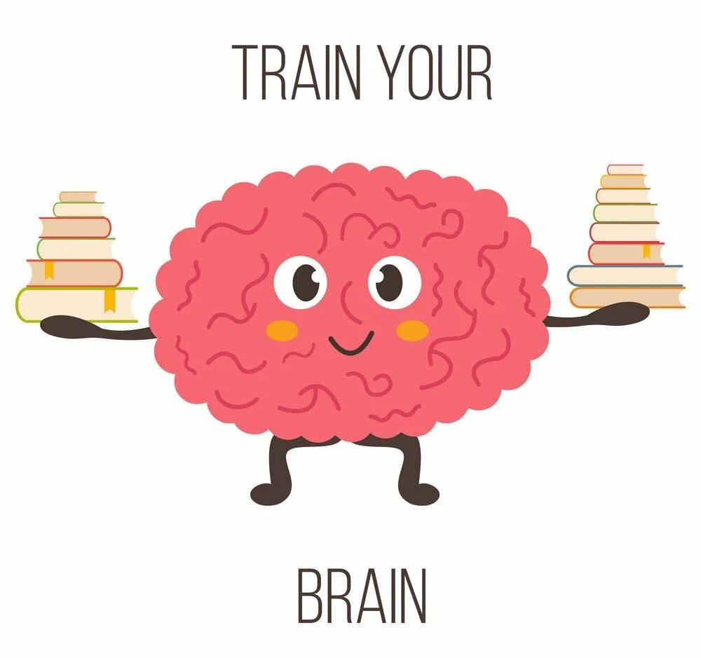Мозг весит. Мозг плакат. Мозг на весах. Train your Brain. Картинка мозга намвесах.