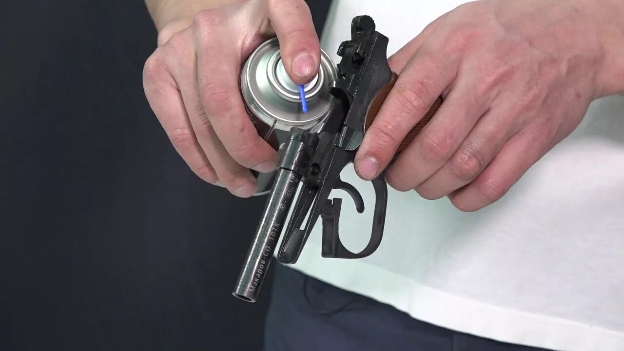 Стреляющий чистящий