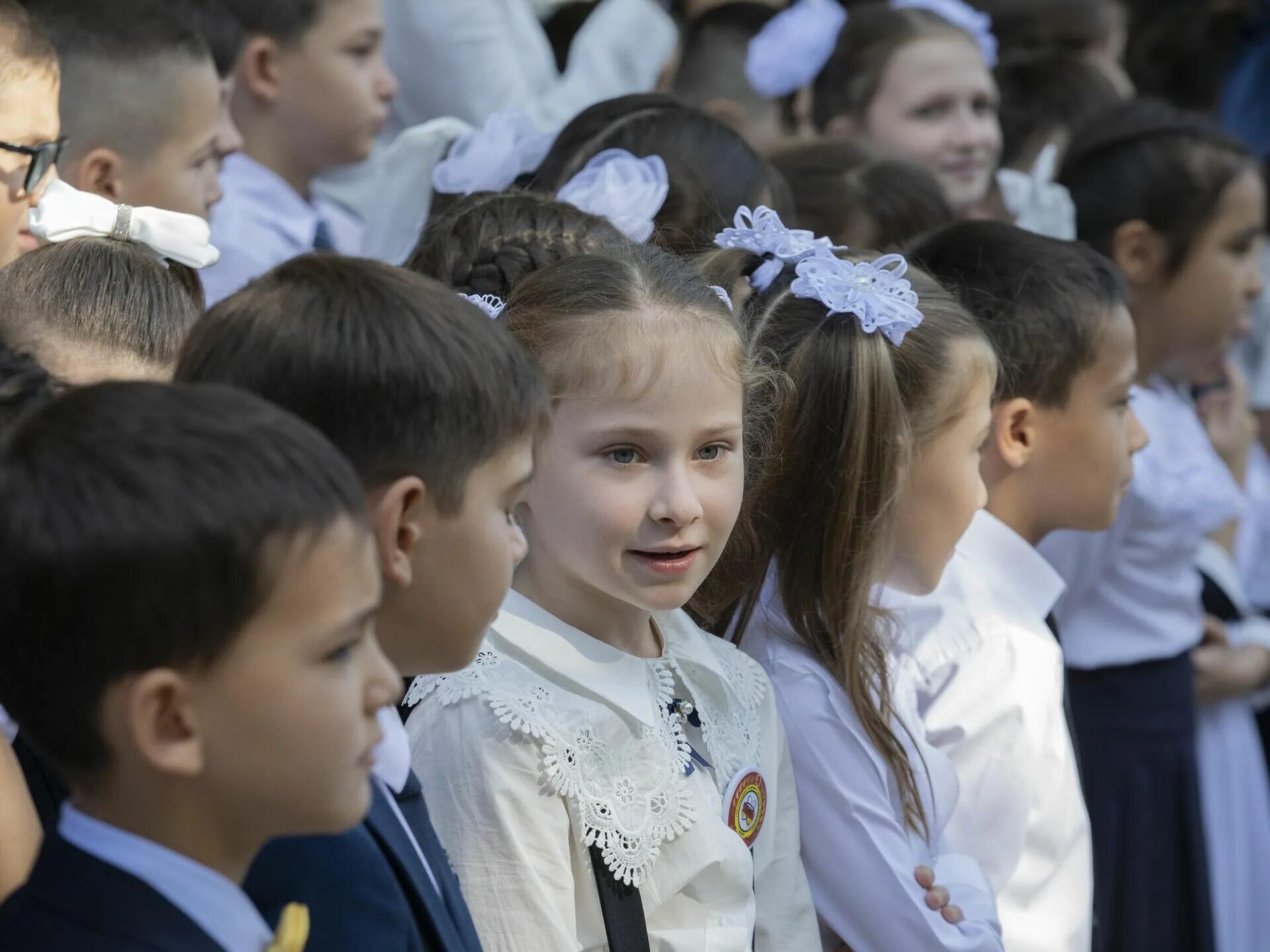 Альбион в Цхинвале ученики. Осетии 1 сентября