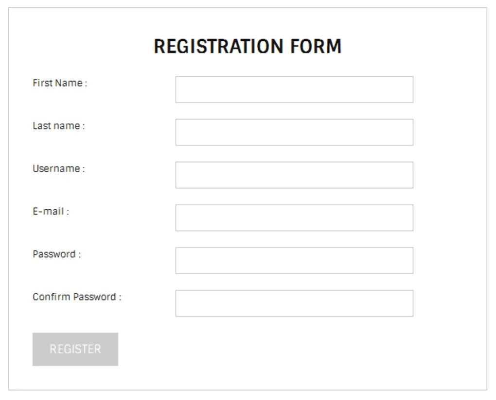 Form reg. Registration form. Simple register form. Simple form Registration. Registration.