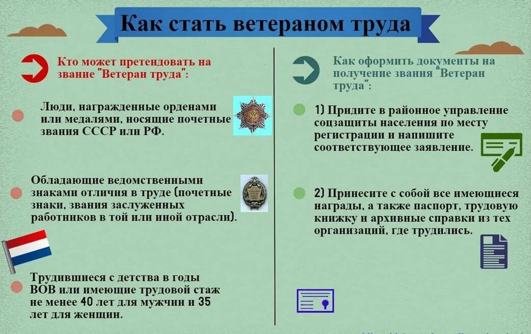 Стаж для ветерана труда. Льготы ветеранам труда. Звание ветеран труда как получить. Документы для ветерана труда. Какие нужны документы для подачи ветерана труда