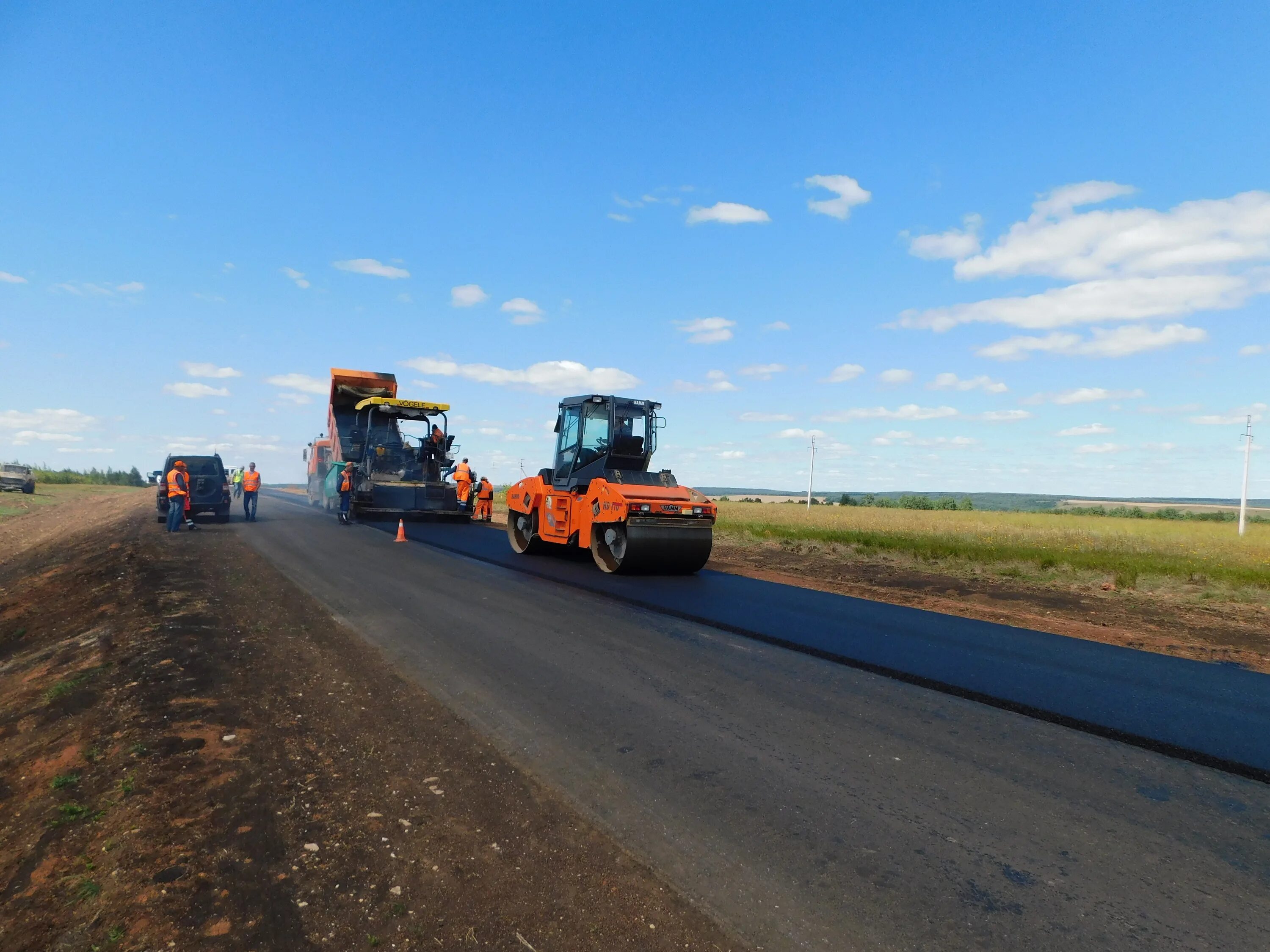 Строительство дорог в оренбургской области