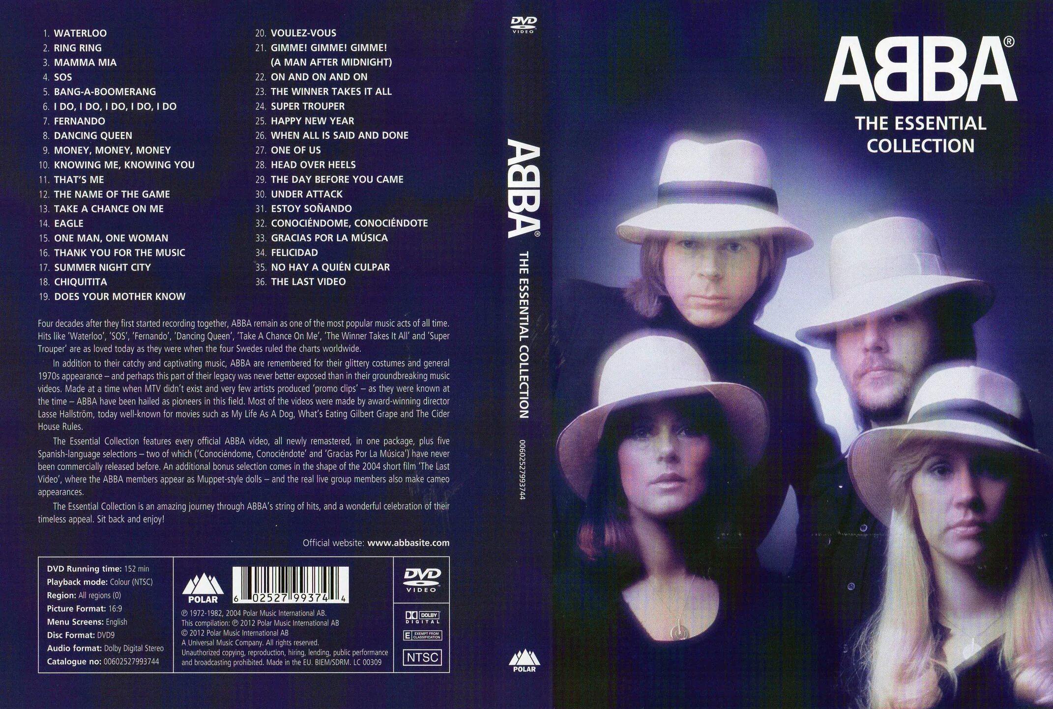 Abba the day before you came перевод. DVD ABBA. Абба 2012. The Essential collection ABBA. ABBA DVD Cover.