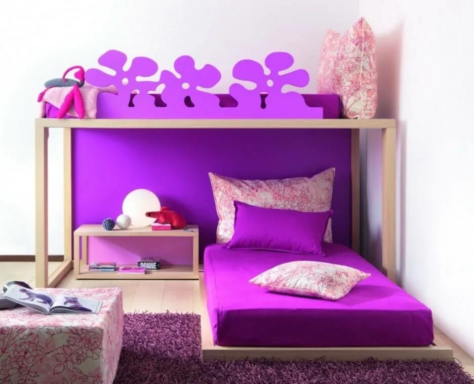 Кровать для девочки. Кровати для подростков девочек. Кровать для девочки 10 лет. Фиолетовая спальня для девочки.