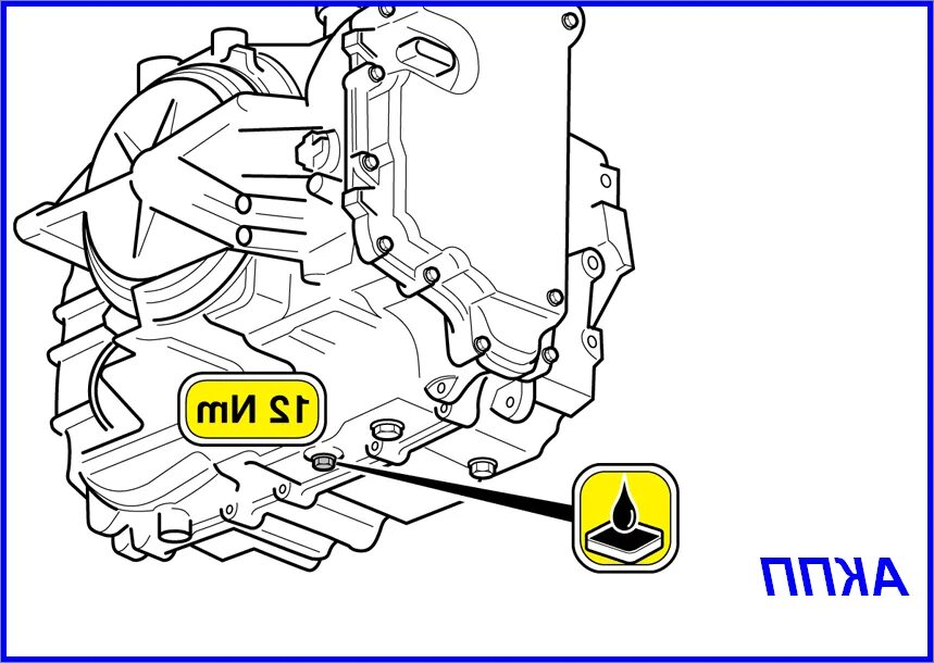 Масло в акпп т300