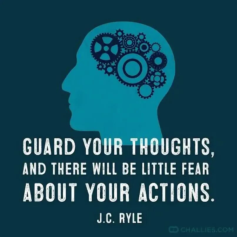 Your thoughts. Your thoughts