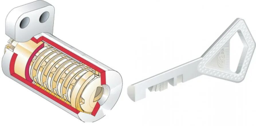 Принцип замка. Устройство навесного замка замок цилиндровый Аблой. Замки Аблой дисковый. Abloy замок ключ полукруглый. Дисковый механизм секретности замка.