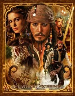 Пираты карибского моря постер
