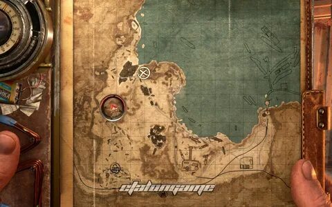 Metro exodus каспий карта
