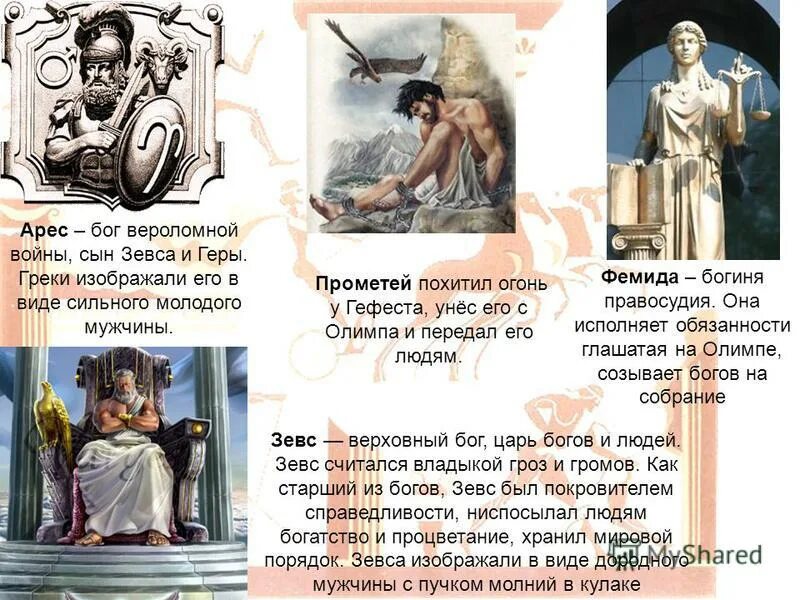 сыновья зевса имена