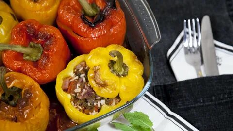 Фаршированный перец овощами самый вкусный рецепт