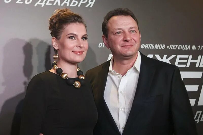 Башаров с женой.