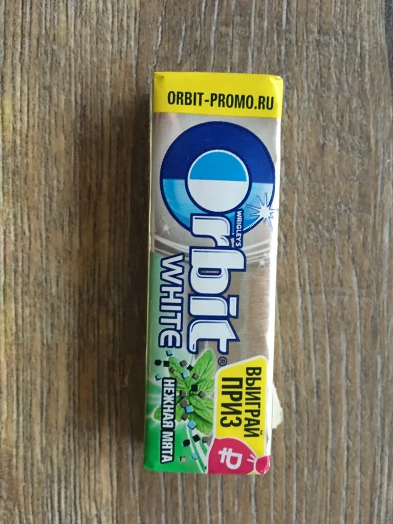 6 г. Orbit прохладная мята 13. 6. Orbit жевательная резинка bubblemint 13. 6г.