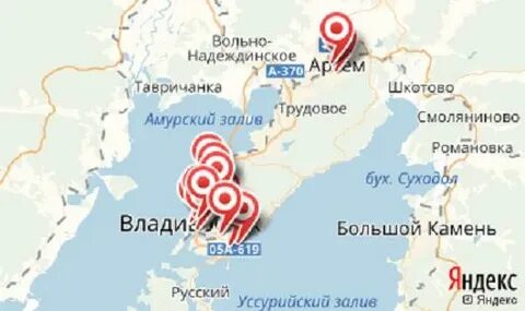 Автобус смоляниново владивосток