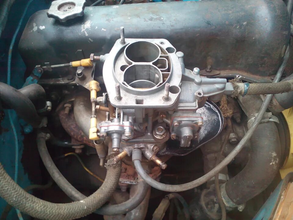 Вебер 2101 - 1107010-02 & ОЗОН 2105 - 1107010 - Lada 21011, 1,3 л, 1979 года сво