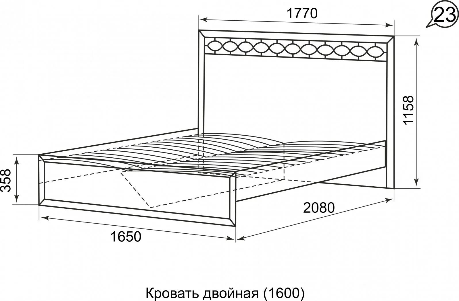 Какая длина кровати. Кровать Брайтон Ижмебель. Кровать 160х200 Саманта чертеж. Кровать с латами Брайтон 23.