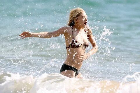 ASHLEY OLSEN Bikini Candids at a Beach in Maui.