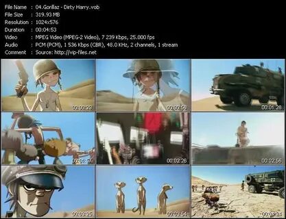 Gorillaz dirty harry