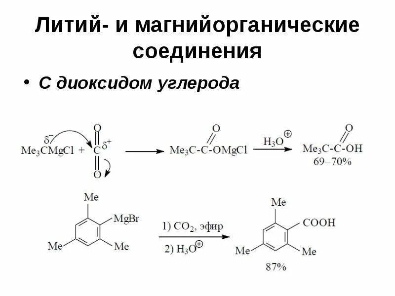 Органические соединения co2. Магнийорганические соединения с co2. Синтез магнийорганических соединений. Органические соединения магния. МАГНИЙОРГАНИЧЕСКИЙ Синтез с диоксидом углерода.