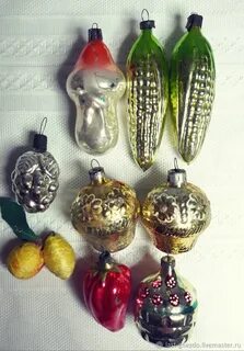 Елочная игрушка кукуруза