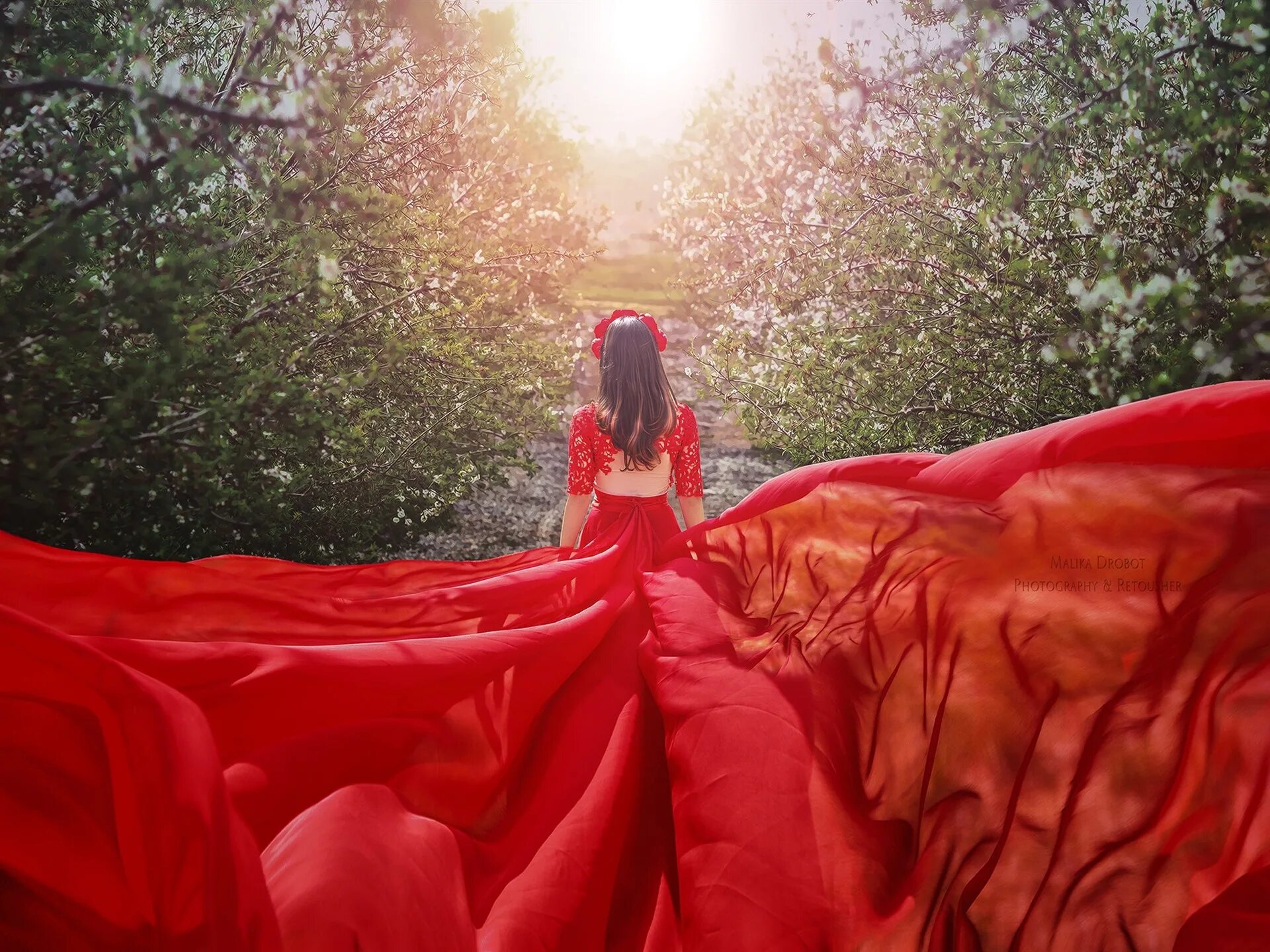 Girl is red