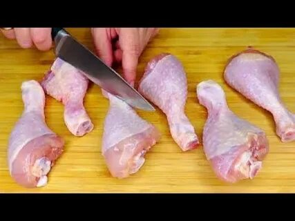 Приготовить сочные куриные голени