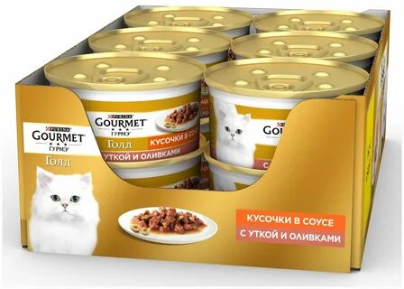 Гурмэ корм для кошек