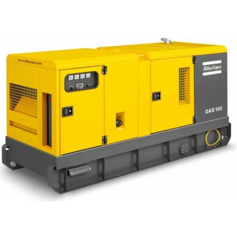 Генераторы ярославль купить. Atlas Copco QAS 100. Atlas Copco Генератор QAS. Atlas Copco Генератор дизельный 100 КВТ. Генератор QAS 125.