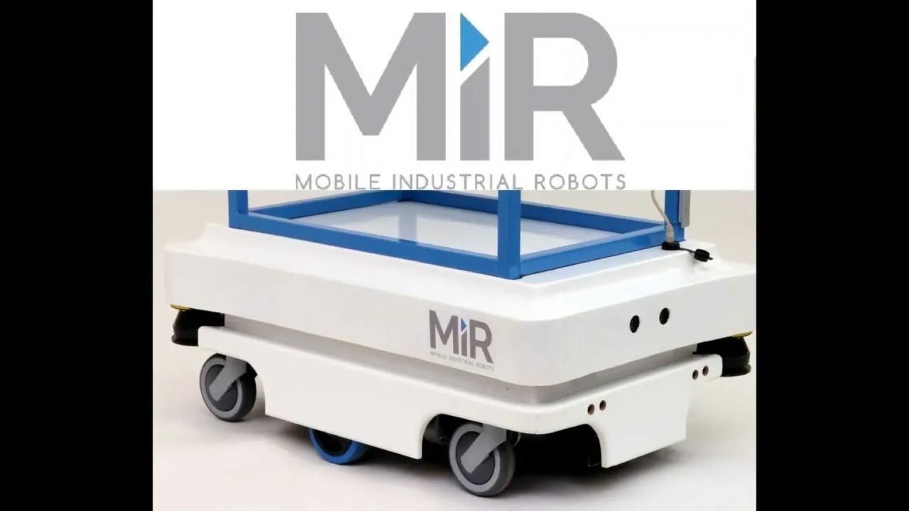 Mir 100. Agv робот. mir mobile.