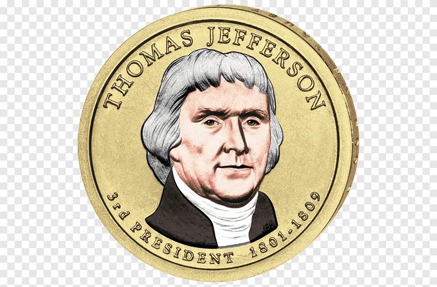 Монета Джефферсон. Джефферсон президентство.