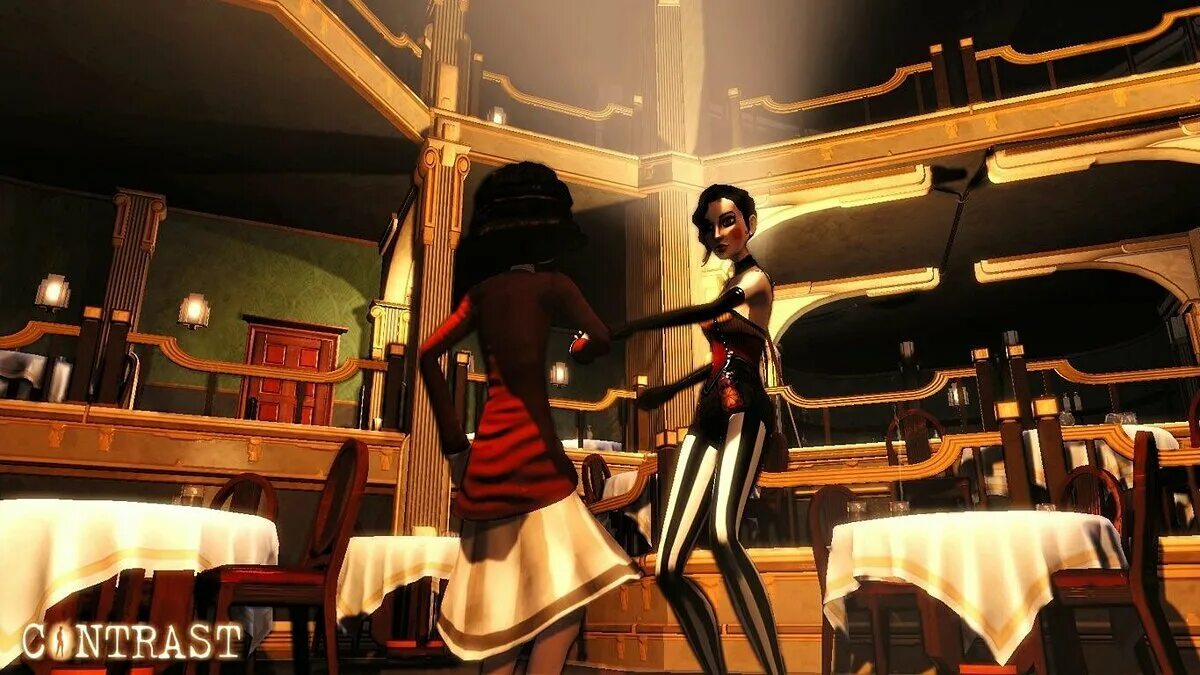 Contrast xbox 360. Contrast игра. Цветовой контраст. Черно белые полосы. Контрастное изображение.