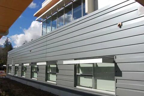 Shop siding
