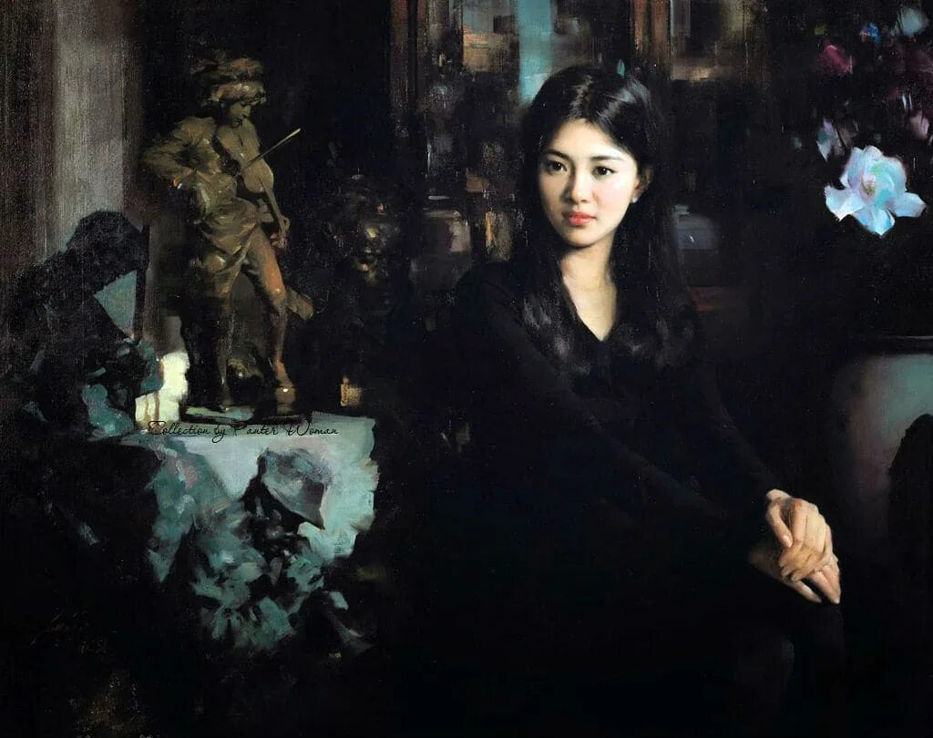 хэ цзяин (he jiaying). китай. ан хи an he китайский художник. He that he was an artist. художник рисунок.