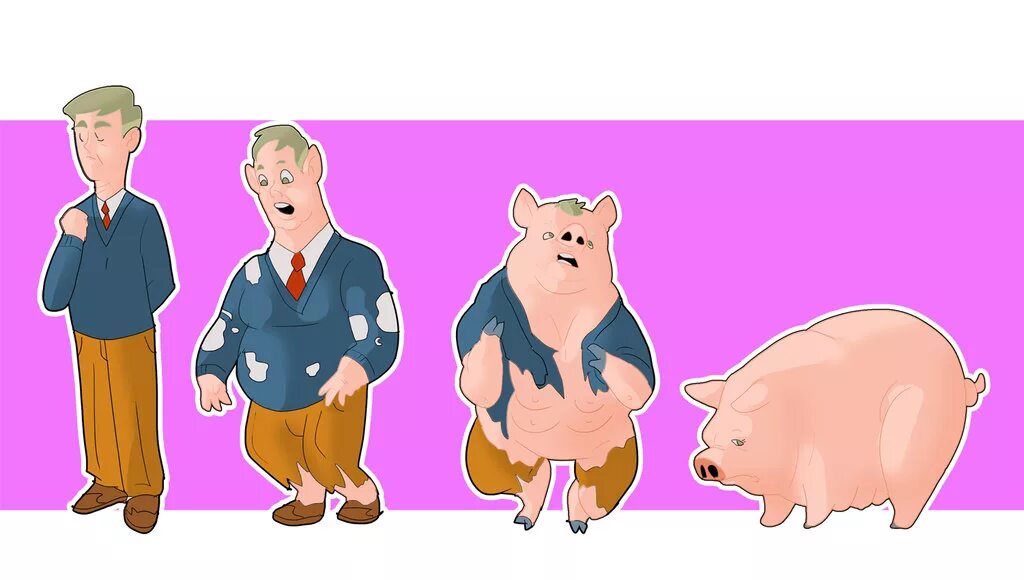 Трансформация в корову. Pig transformation. Fat гёрл weight gain. Фурри свин. Антро свинка.