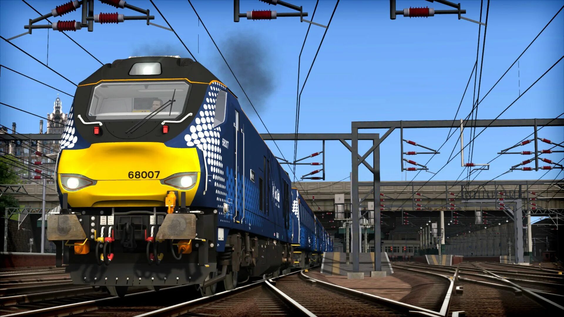 Train Simulator 22. Train Simulator class 68. SCOTRAIL class 68. Симулятор пассажира поезда.