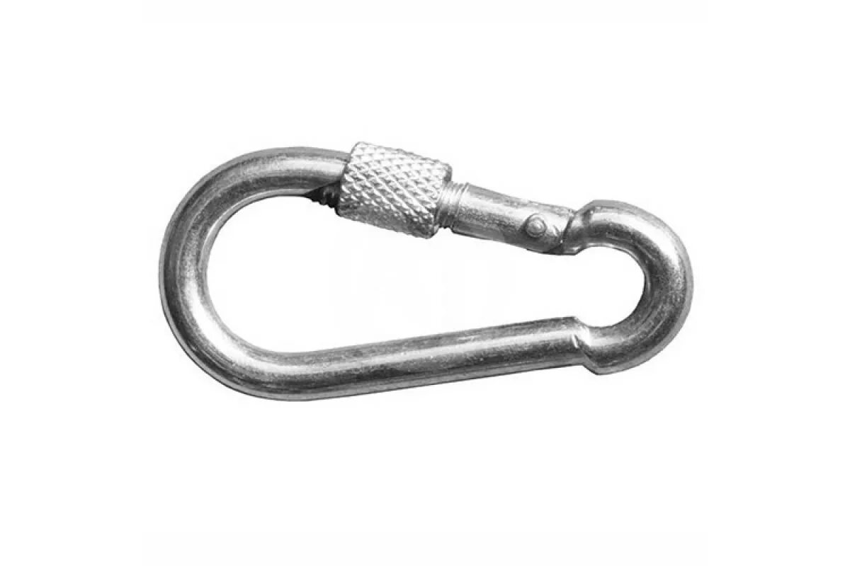 карабин d c муфтой (din 5299 d) 12. D карабин. скоба с винтом. пластина навесная р-образная арт 030681 производитель россия. карабин автомобильный.