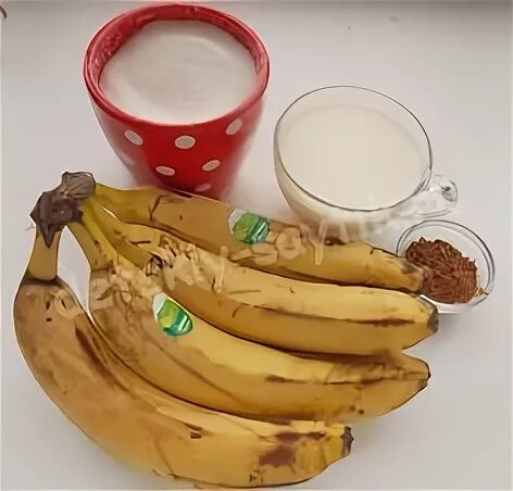 Какао с бананом и молоком рецепт