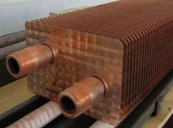 Медный теплообменник 172250. Радиатор отопления водяной 1200 медь. Конвектор отопления 20 секций медный. Конвектор отопительный (труба ребристая) 40мм.