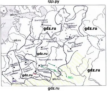 Рабочая тетрадь по истории 6 класс клоков