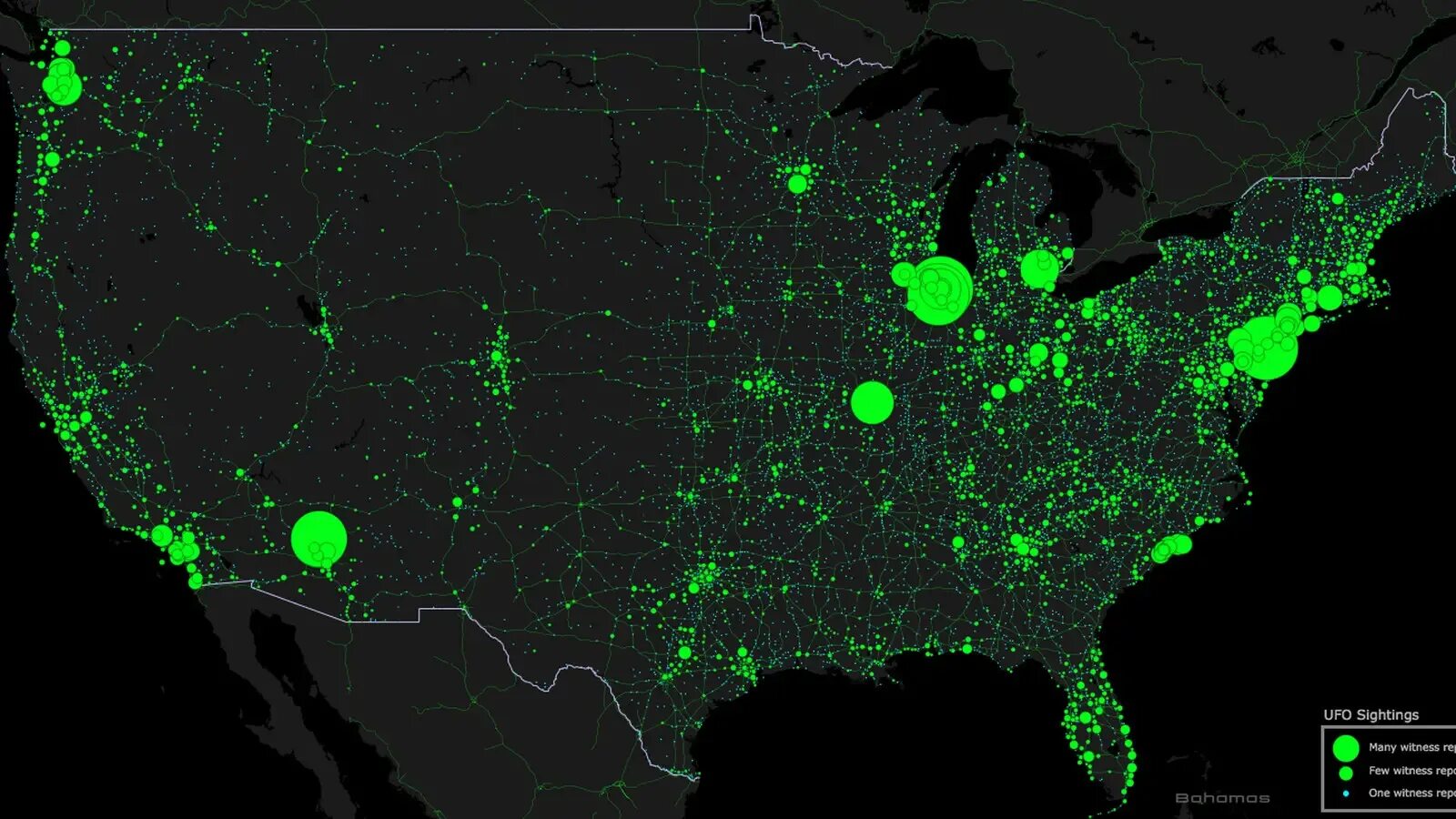 Withering waves interactive map